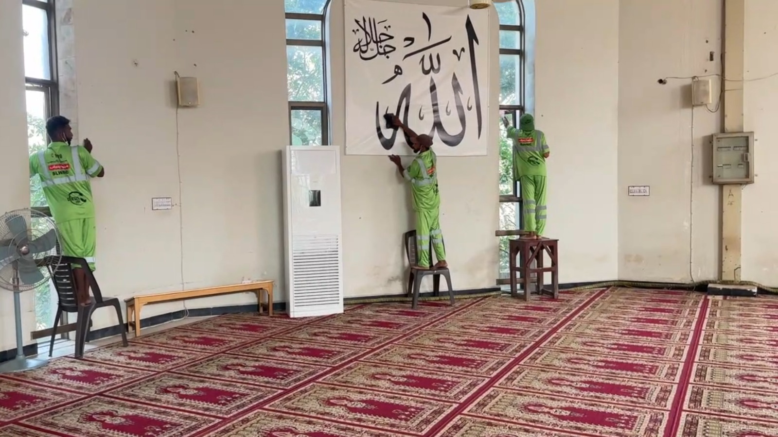 Darbar Mosque Cleaning