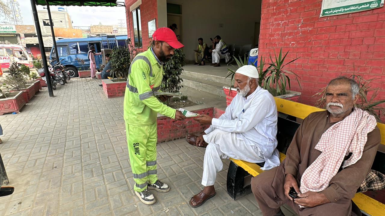 Passenger Waiting Hall Cleanliness Drive