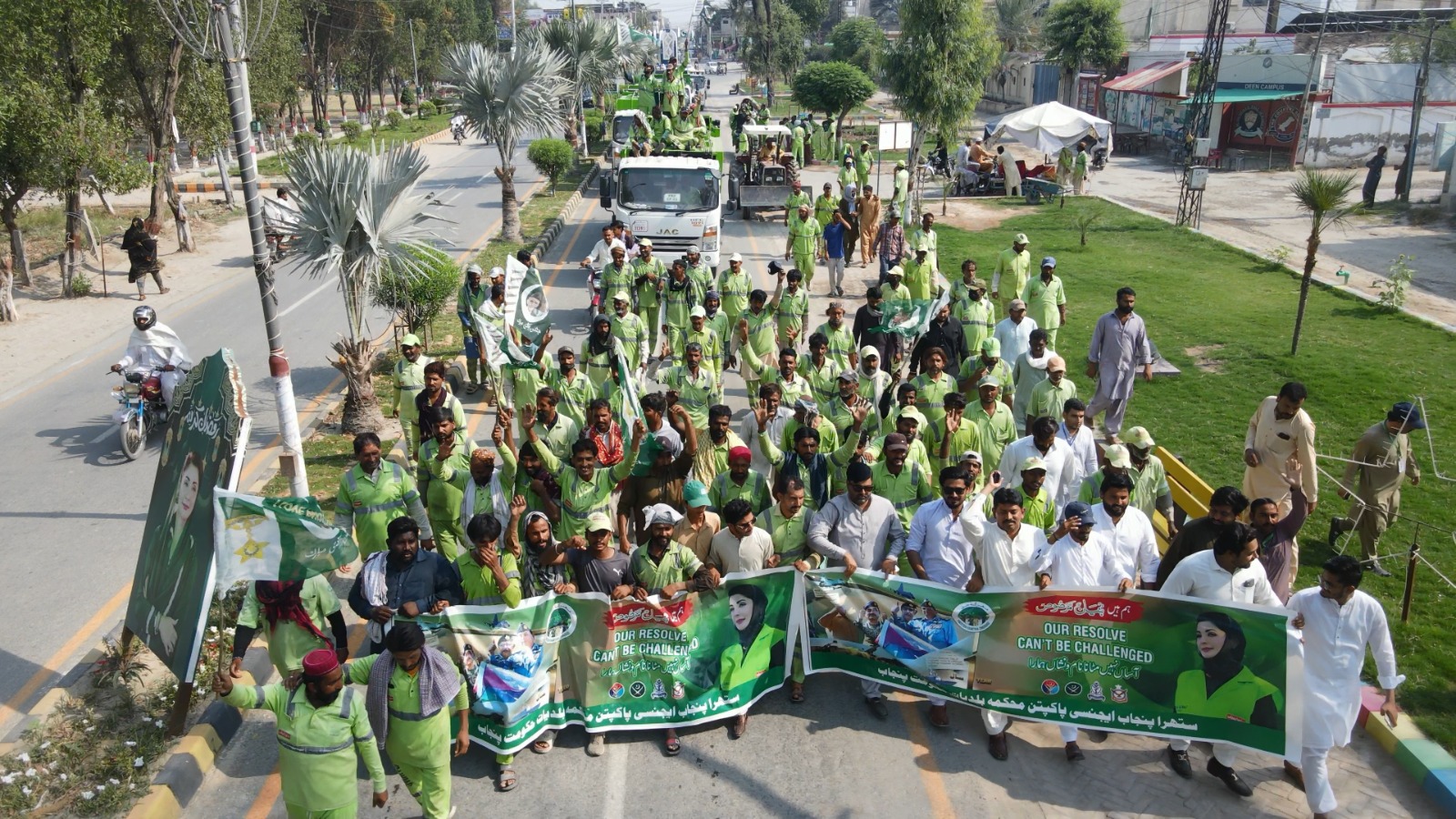 School Student Cleanliness Parade